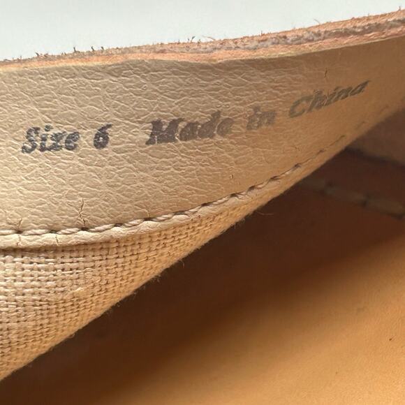 Dolce Vita Lesly Platform Wedge Sandals WMNS 6 Brown/Beige Slingback Ankle Strap - Picture 6 of 9